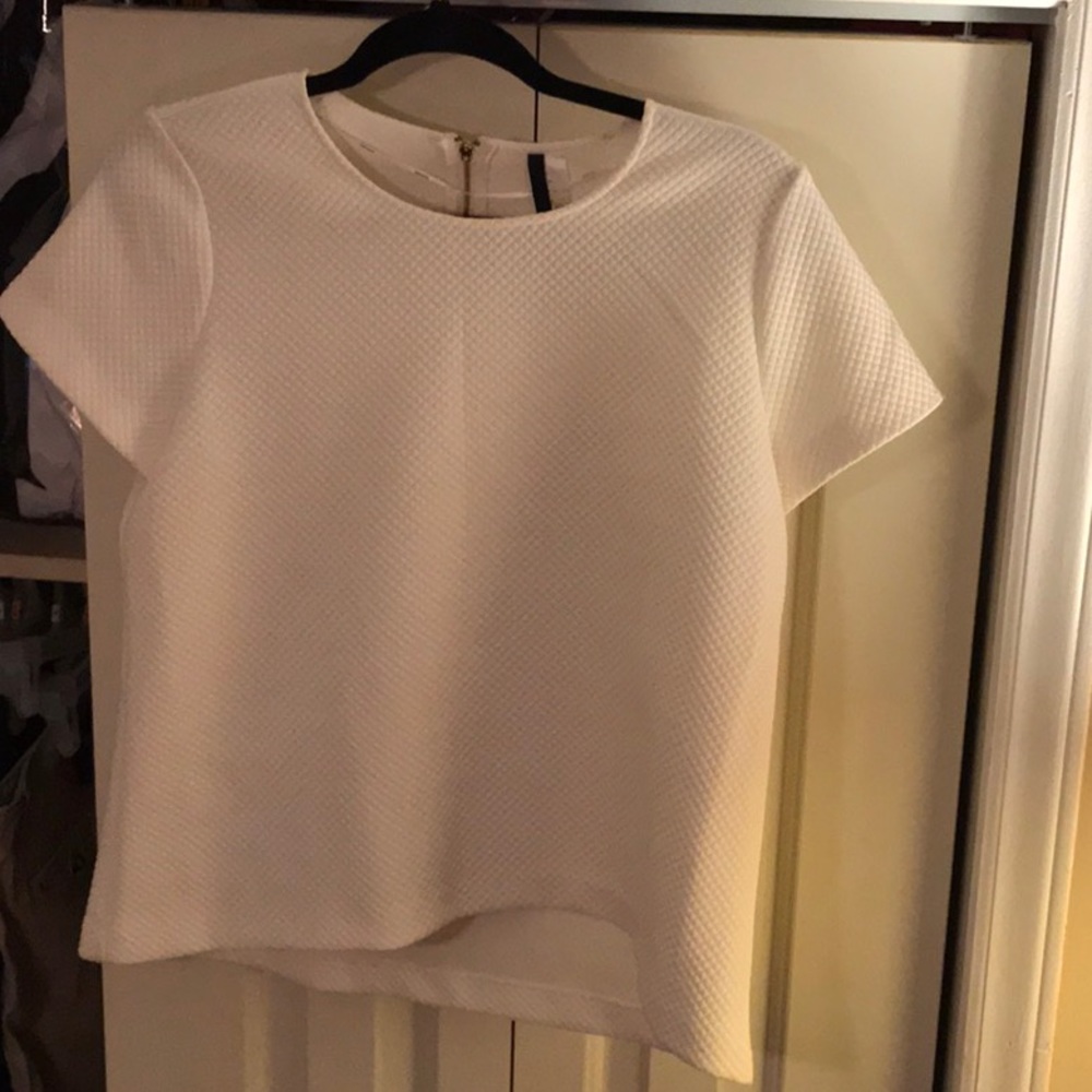 Off-white Blouse ( has a matching skirt)